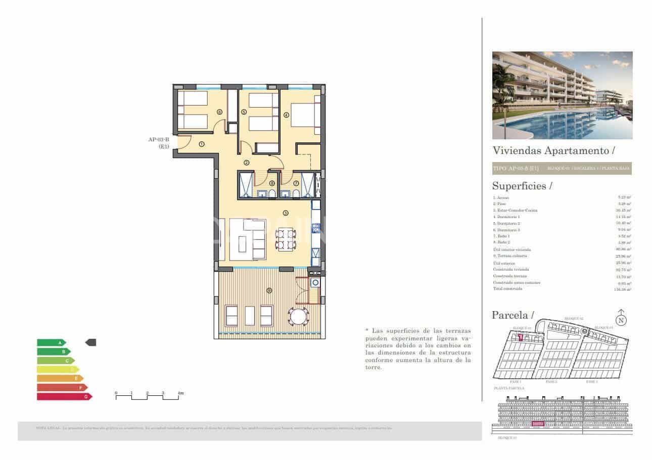 2 sovrum Lägenhet till salu i Muchamiel / Mutxamel med pool - 266 000 € (Ref: 8964526)