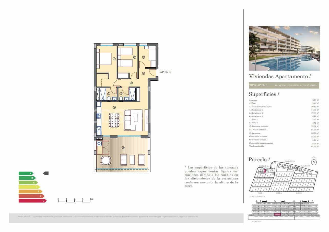 2 sovrum Lägenhet till salu i Muchamiel / Mutxamel med pool - 266 000 € (Ref: 8964526)