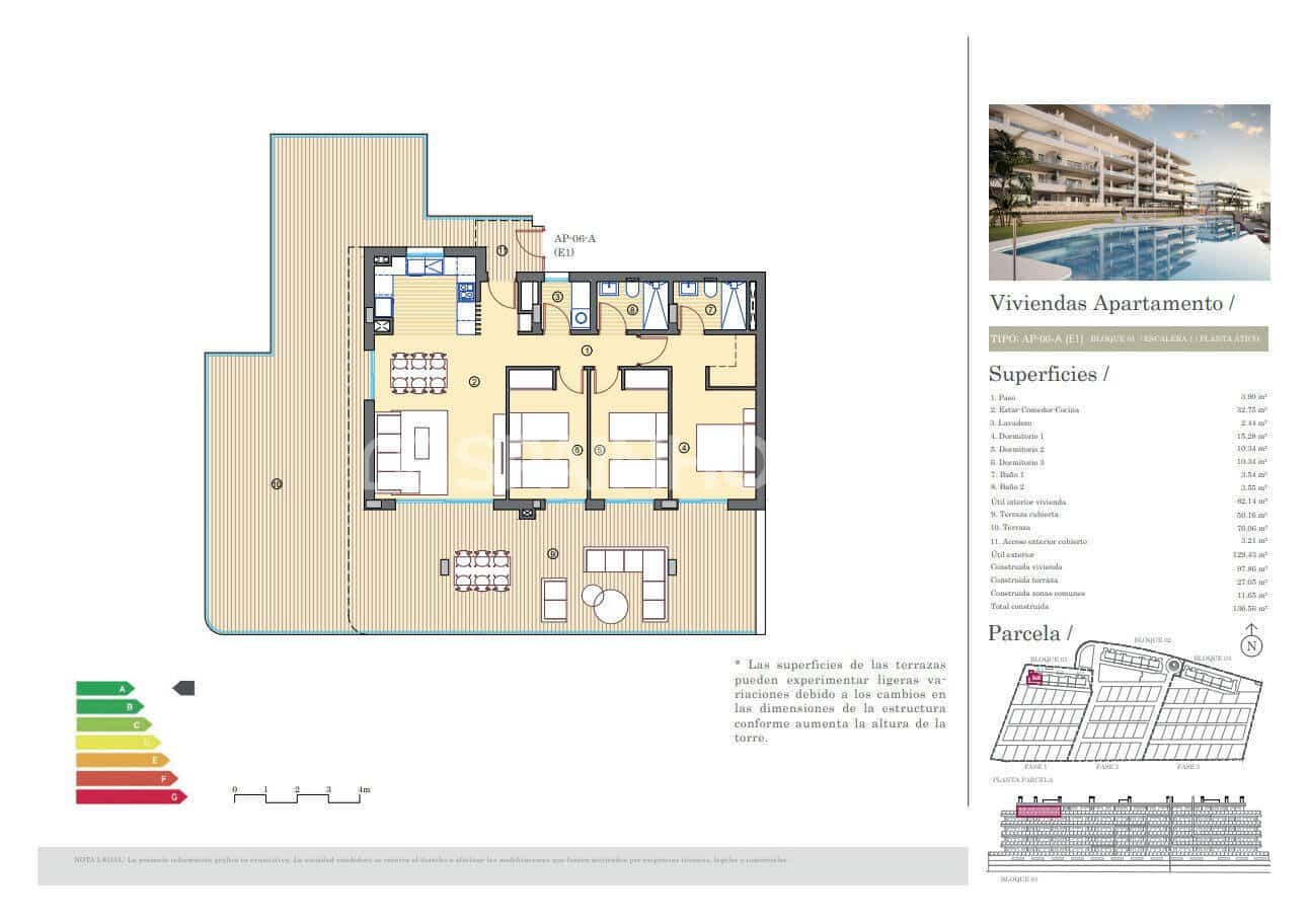 2 sovrum Lägenhet till salu i Muchamiel / Mutxamel med pool - 266 000 € (Ref: 8964526)
