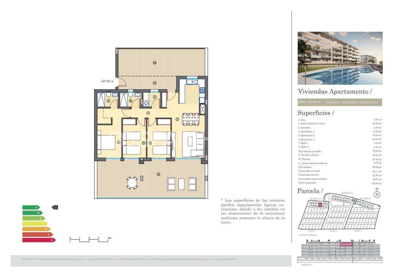 2 sovrum Lägenhet till salu i Muchamiel / Mutxamel med pool - 266 000 € (Ref: 8964526)