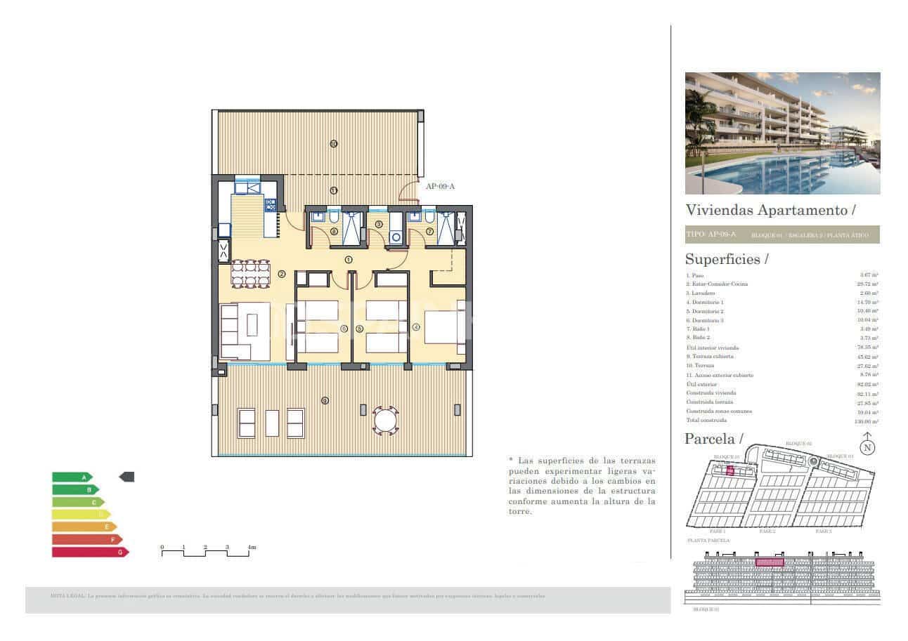 2 sovrum Lägenhet till salu i Muchamiel / Mutxamel med pool - 266 000 € (Ref: 8964526)