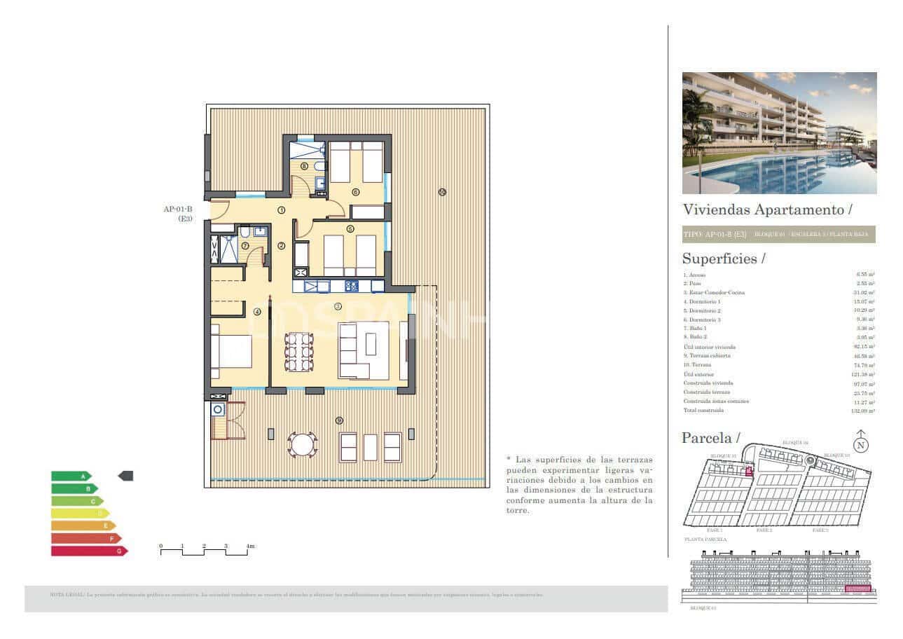 2 sovrum Lägenhet till salu i Muchamiel / Mutxamel med pool - 266 000 € (Ref: 8964526)