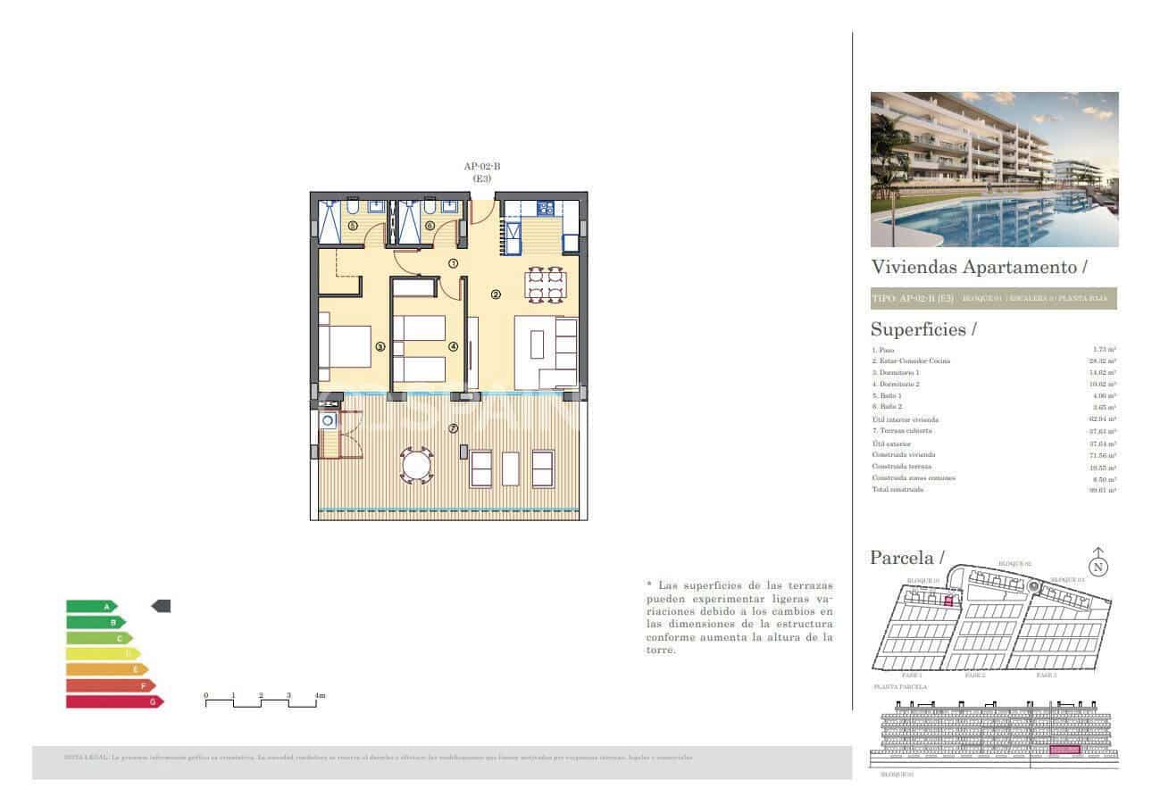 2 sovrum Lägenhet till salu i Muchamiel / Mutxamel med pool - 266 000 € (Ref: 8964526)