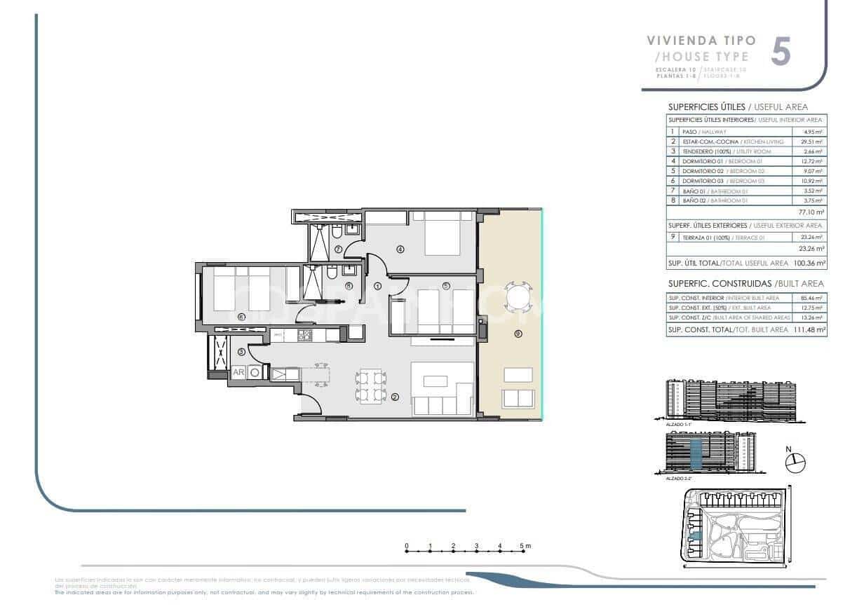 2 soveværelse Lejlighed til salg i Orihuela Costa med swimmingpool - € 299.000 (Ref: 8964527)