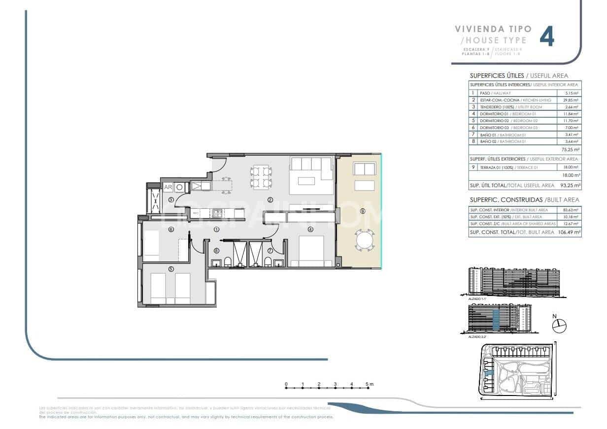 2 soveværelse Lejlighed til salg i Orihuela Costa med swimmingpool - € 299.000 (Ref: 8964527)