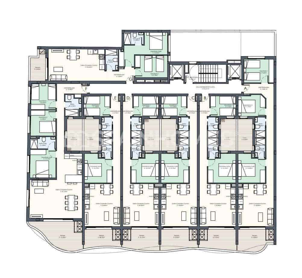 2 bedroom Flat for sale in Torrevieja with pool - € 339,000 (Ref: 8964528)