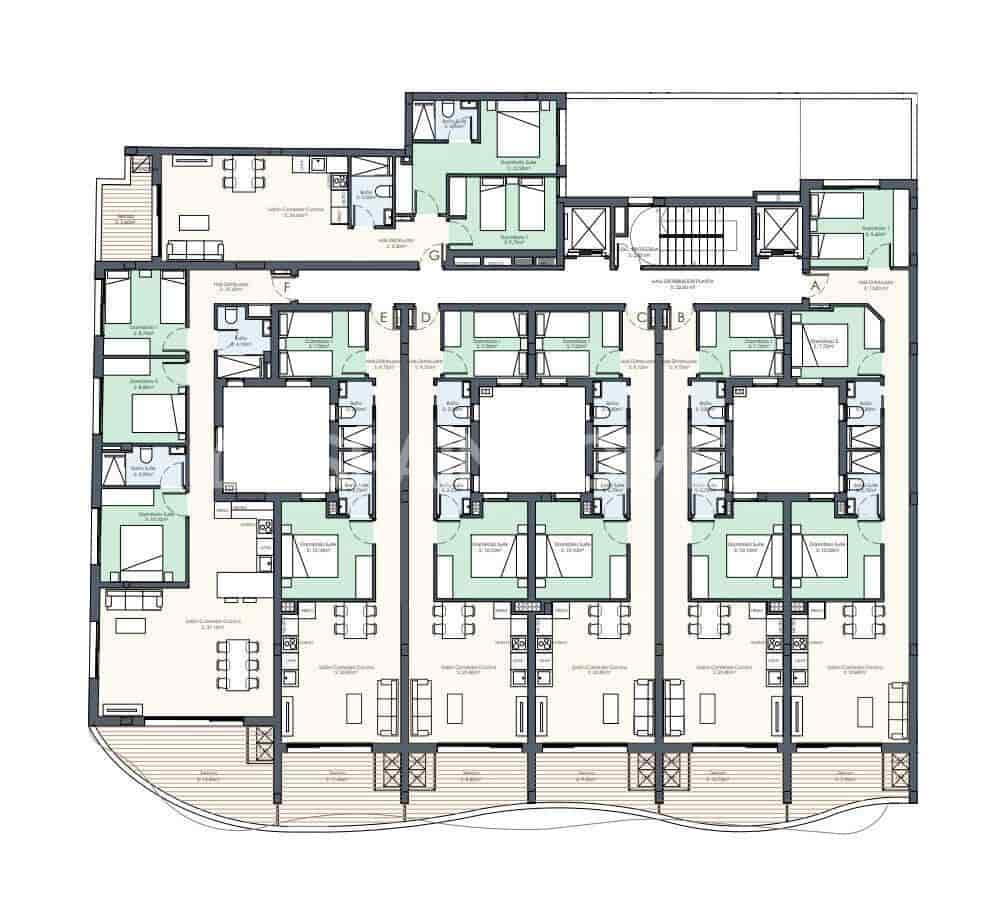 2 bedroom Flat for sale in Torrevieja with pool - € 339,000 (Ref: 8964528)