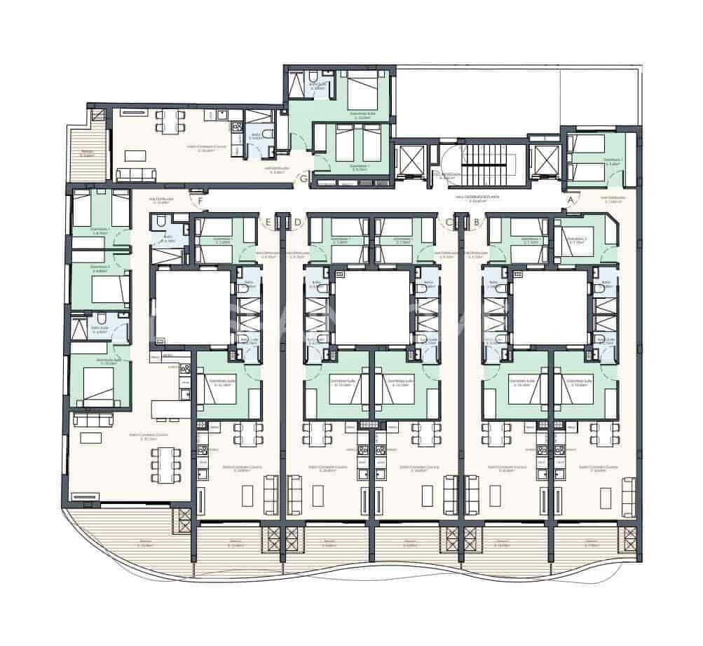2 bedroom Flat for sale in Torrevieja with pool - € 339,000 (Ref: 8964528)