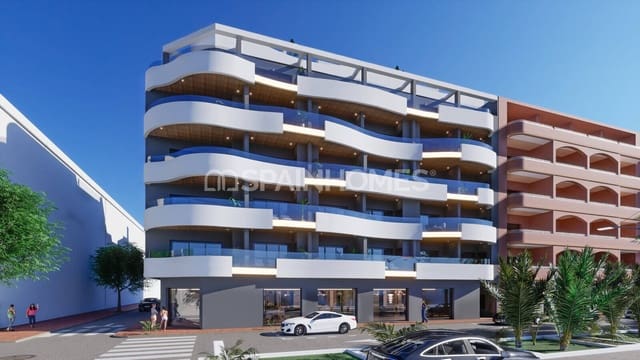 2 chambre Appartement à vendre à Avenida Habaneras - Curva de Palangre, Torrevieja avec piscine - 339 000 € (Ref: 8964528)