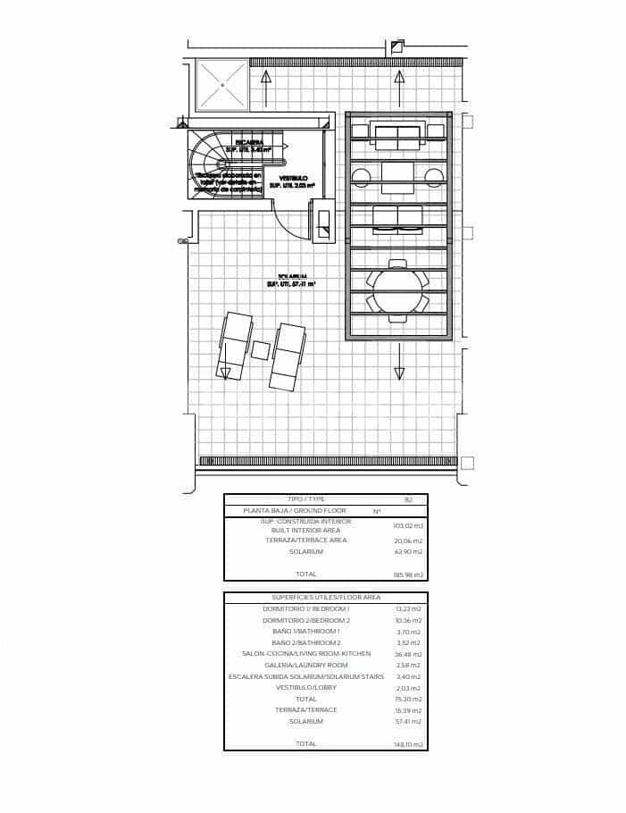2 bedroom Flat for sale in Playa Flamenca with pool - € 425,000 (Ref: 8964534)