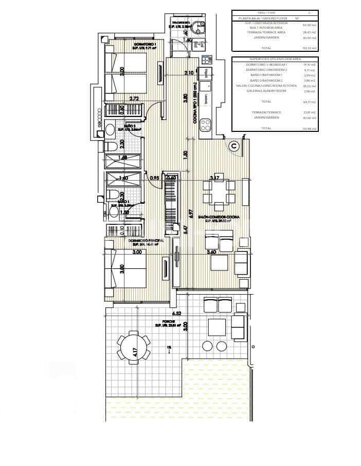 2 bedroom Flat for sale in Playa Flamenca with pool - € 425,000 (Ref: 8964534)