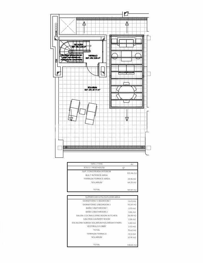 2 bedroom Flat for sale in Playa Flamenca with pool - € 425,000 (Ref: 8964534)