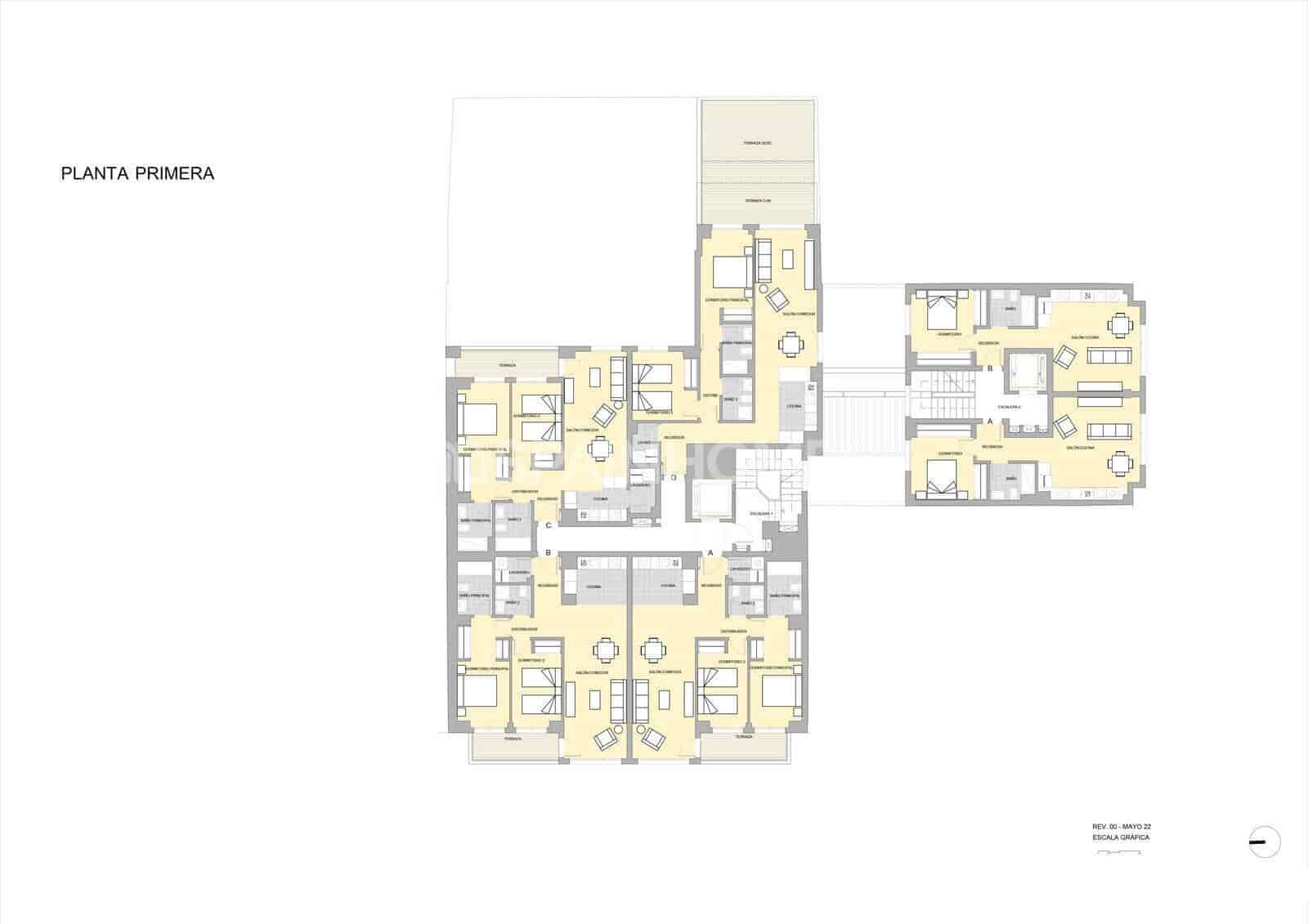 2 slaapkamer Flat te koop in Malaga stad met zwembad - € 475.000 (Ref: 8964537)