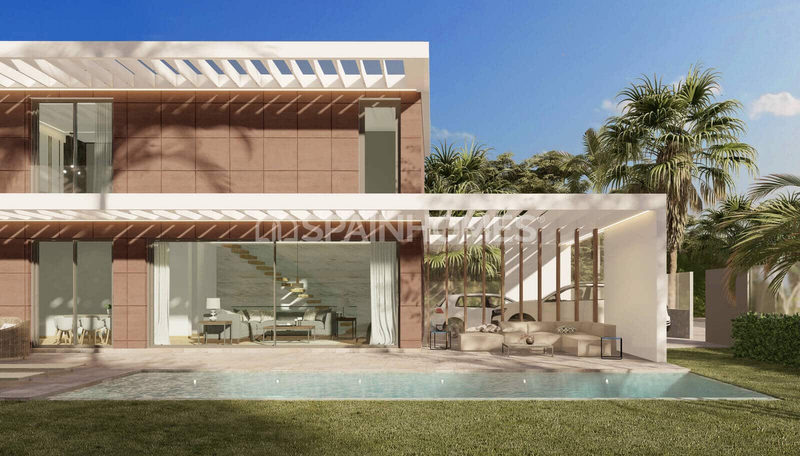 Chalet de 4 habitaciones en Mijas en venta con piscina - 1.295.000 € (Ref: 8964551)