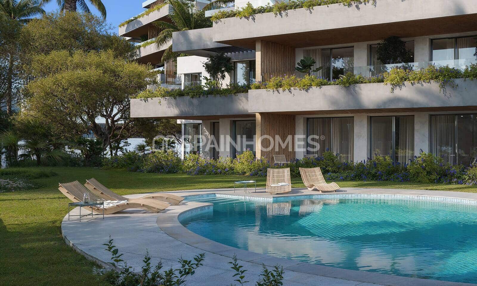 2 sovrum Lägenhet till salu i Mijas med pool - 550 000 € (Ref: 8993490)