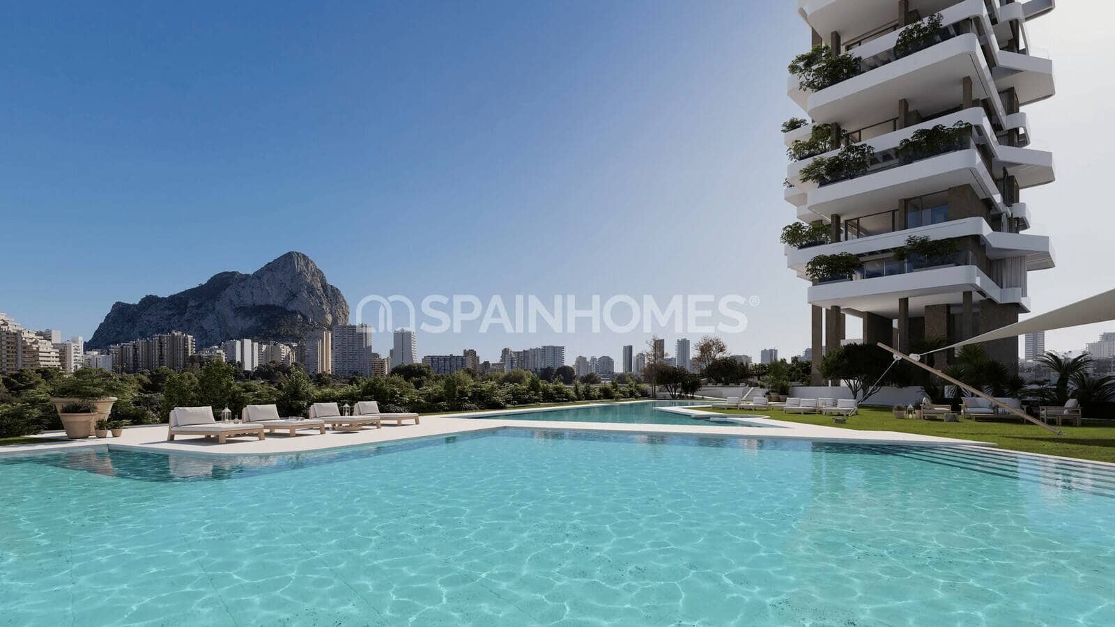 2 soverom Leilighet til salgs i Calpe / Calp med svømmebasseng - € 587 000 (Ref: 9022921)