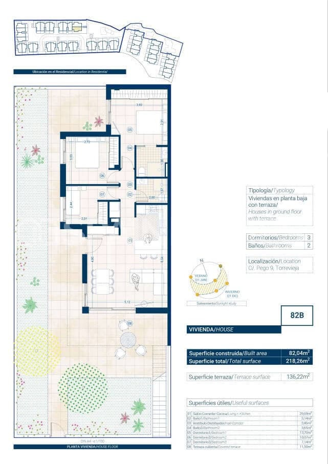 3 slaapkamer Flat te koop in Los Altos met zwembad - € 280.000 (Ref: 9036264)