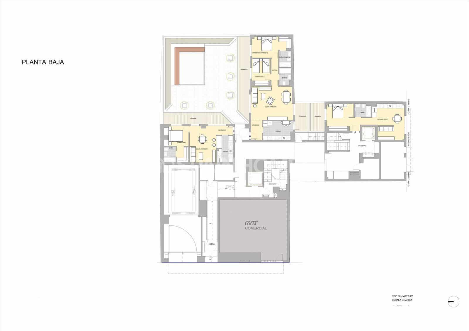 1 chambre Appartement à vendre à Malaga ville avec piscine - 350 000 € (Ref: 9036265)