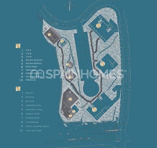 3 sovrum Lägenhet till salu i El Chaparral, Mijas med pool - 466 000 € (Ref: 9184959)