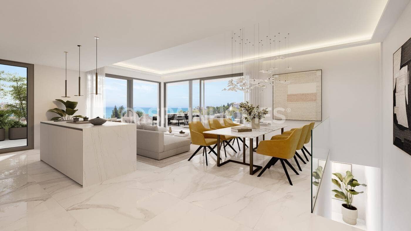 3 slaapkamer Flat te koop in Benalmadena Costa met zwembad - € 1.040.000 (Ref: 9186594)