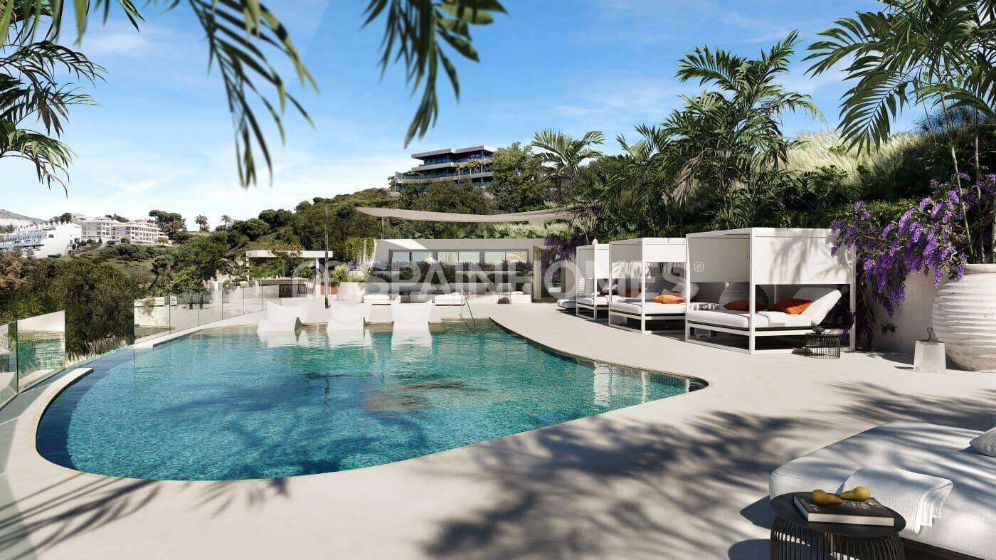 3 slaapkamer Flat te koop in Benalmadena Costa met zwembad - € 1.040.000 (Ref: 9186594)