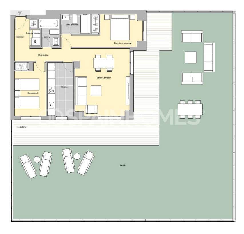1 sypialnia Mieszkanie na sprzedaż w Miasto Malaga z basenem - 245 000 € (Ref: 9302937)