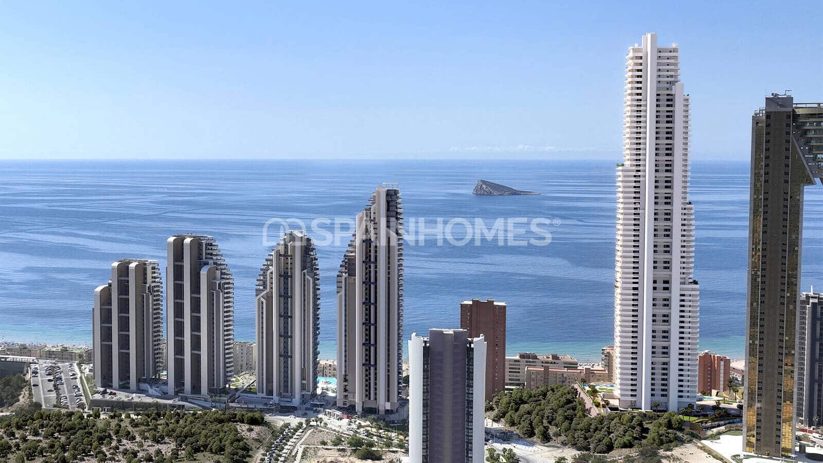 1 bedroom Flat for sale in Benidorm with pool - € 530,000 (Ref: 9374669)
