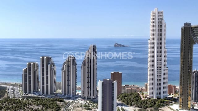 Piso de 1 habitación en Playa Poniente, Benidorm en venta con piscina - 530.000 € (Ref: 9374669)