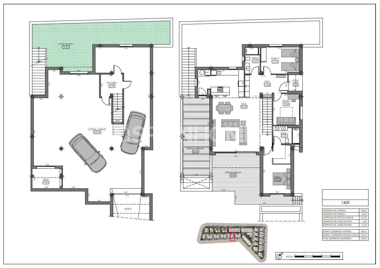 3 bedroom Villa for sale in Algorfa with pool - € 731,000 (Ref: 9483306)