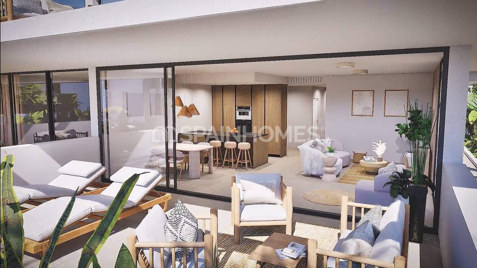 2 Zimmer Wohnung zu verkaufen in Mar de Cristal mit Pool - 270.000 € (Ref: 9483313)