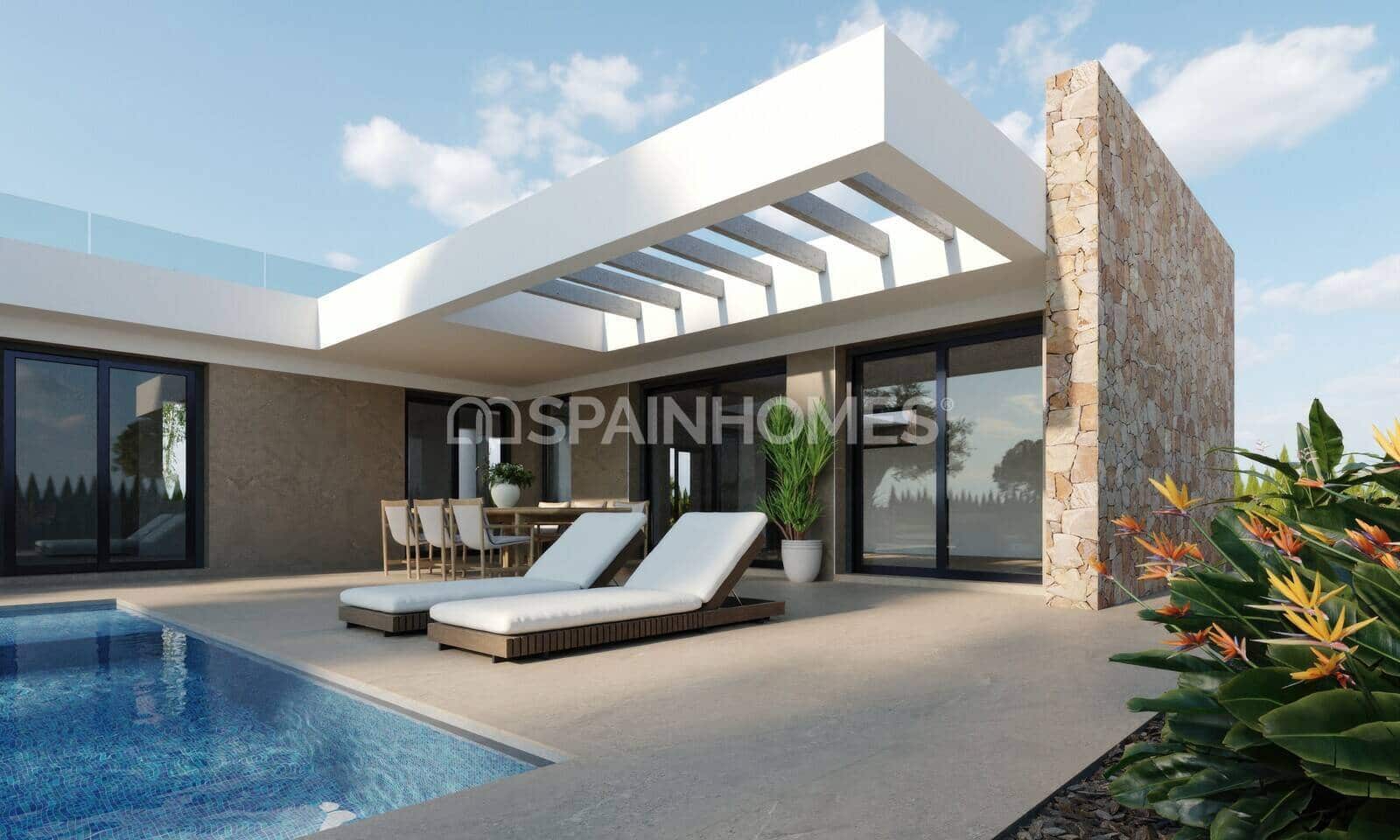 3 bedroom Villa for sale in Fuente Alamo de Murcia with pool - € 345,000 (Ref: 9483317)