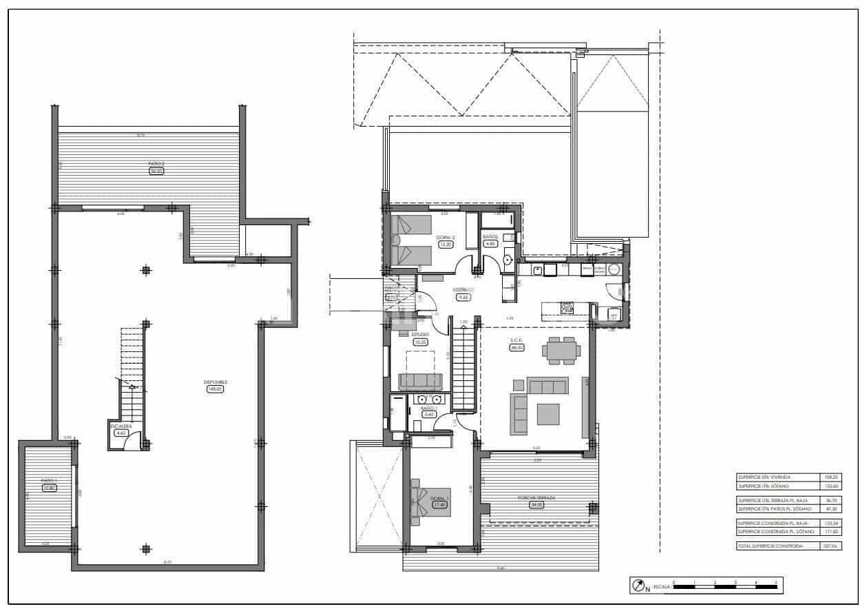3 bedroom Villa for sale in Algorfa with pool - € 779,000 (Ref: 9483336)