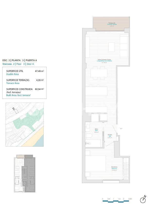 Piso de 1 habitación en La Villajoyosa / Vila Joiosa en venta - 249.000 € (Ref: 9483343)
