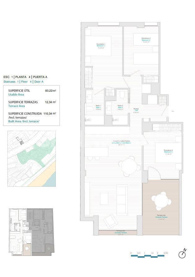 Piso de 1 habitación en La Villajoyosa / Vila Joiosa en venta - 249.000 € (Ref: 9483343)