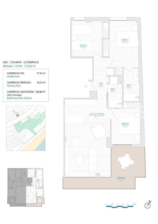 Piso de 1 habitación en La Villajoyosa / Vila Joiosa en venta - 249.000 € (Ref: 9483343)