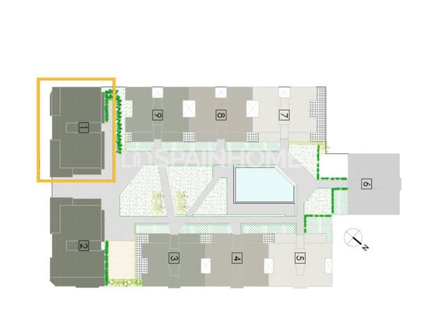 2 chambre Appartement à vendre à San Pedro del Pinatar ciudad, San Pedro del Pinatar avec piscine - 250 000 € (Ref: 9483344)