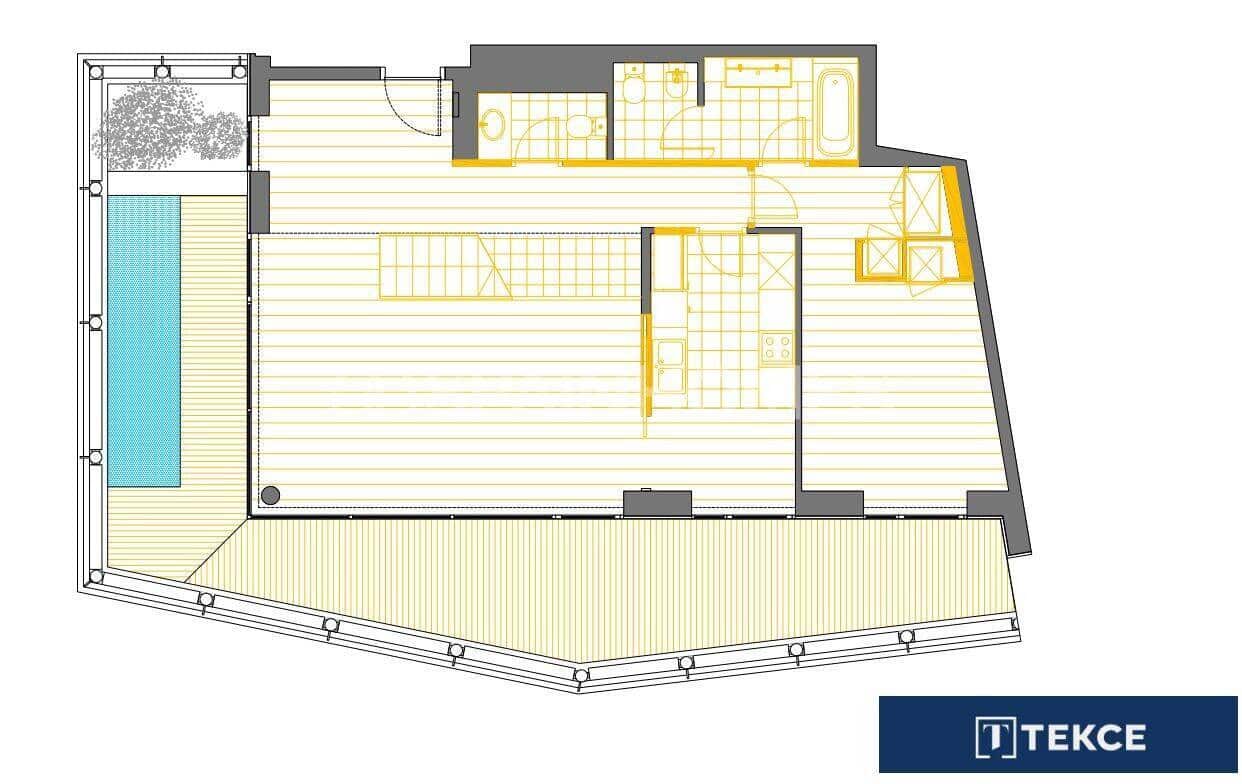 2 bedroom Flat for sale in Barcelona city with pool - € 1,850,000 (Ref: 9484999)