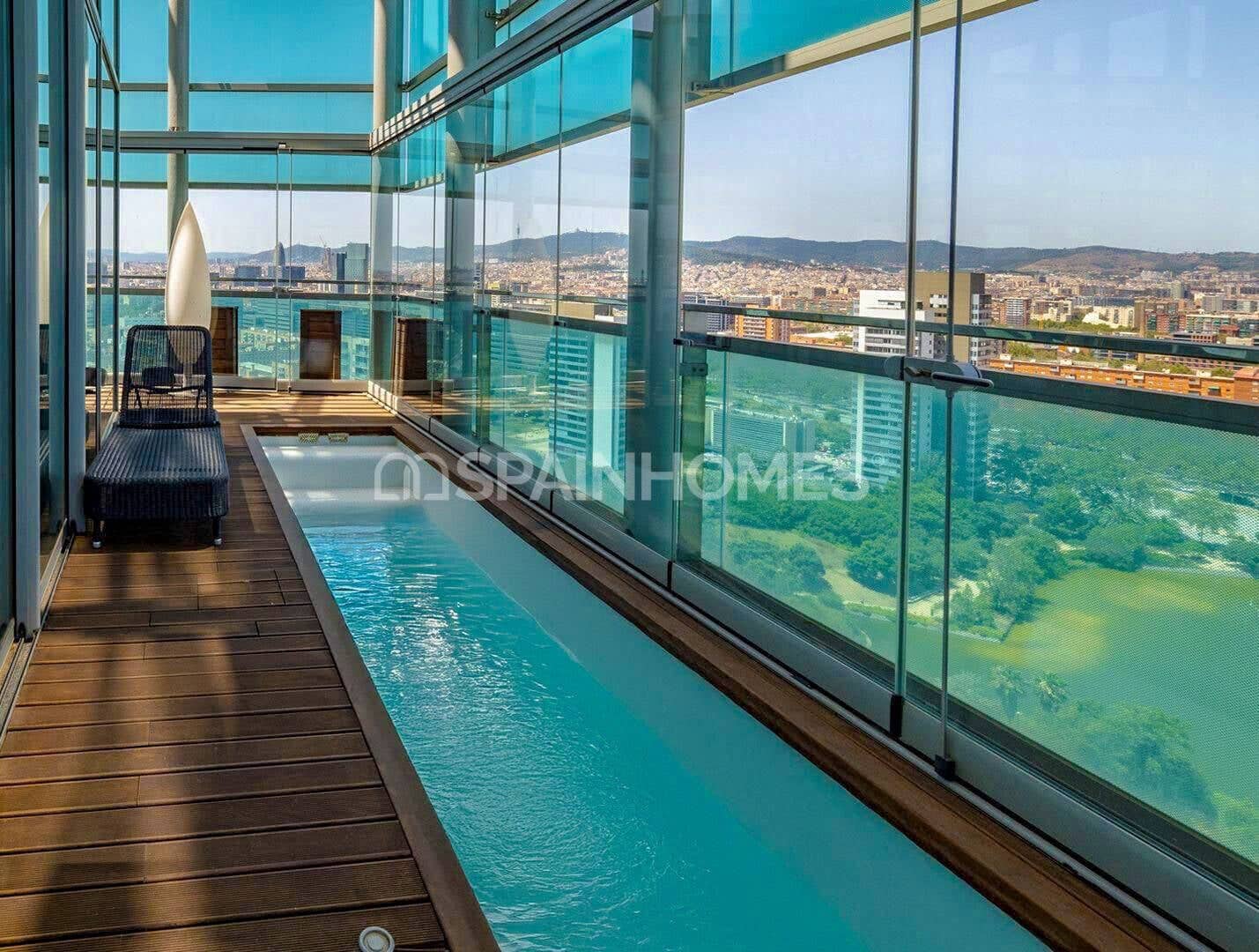 2 bedroom Flat for sale in Barcelona city with pool - € 1,850,000 (Ref: 9484999)