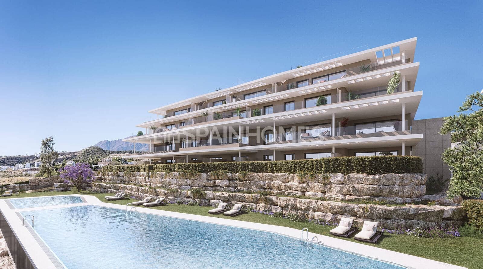 2 sovrum Lägenhet till salu i Estepona med pool - 448 000 € (Ref: 9485013)