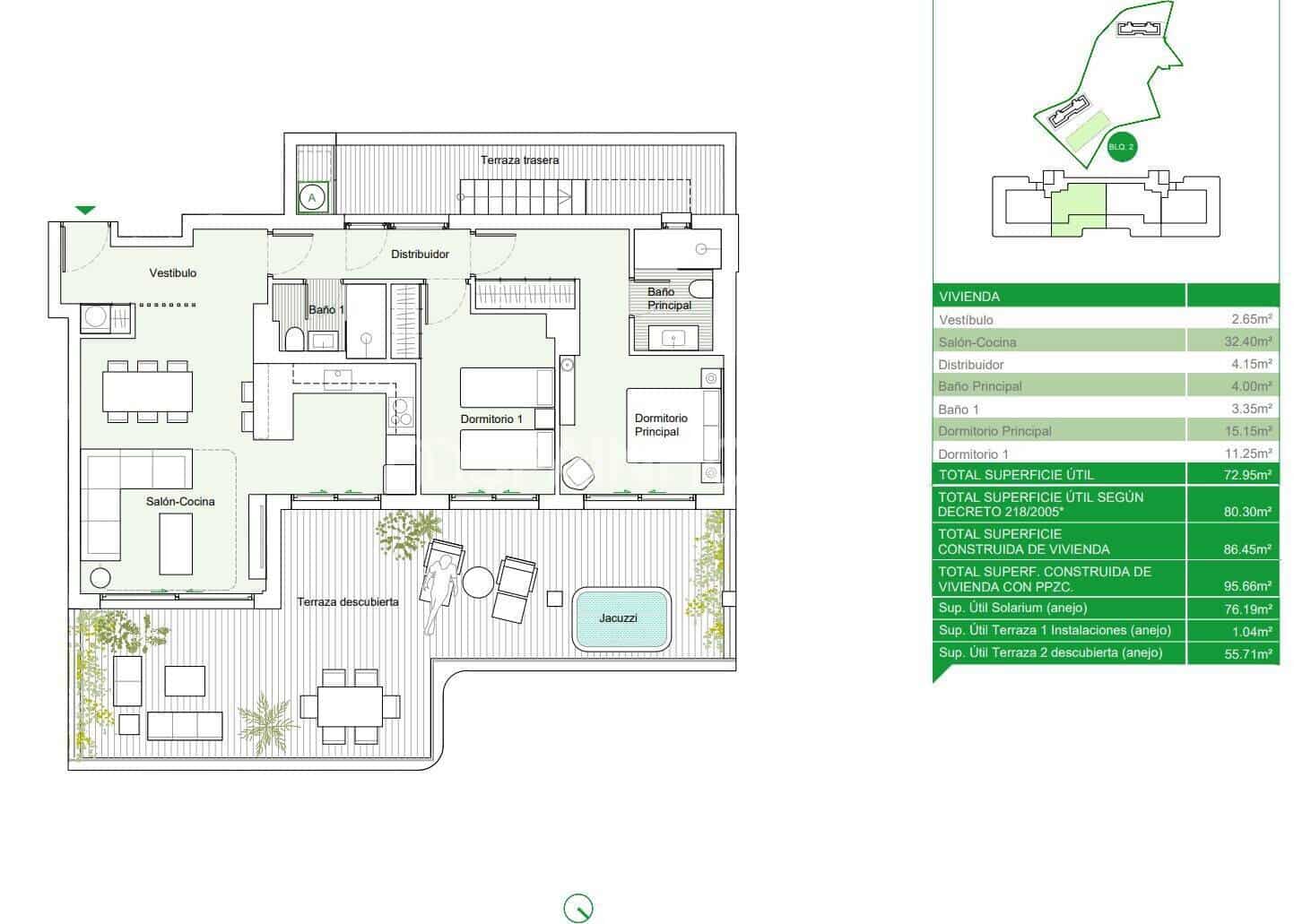 2 bedroom Flat for sale in La Cala de Mijas with pool - € 535,000 (Ref: 9485014)