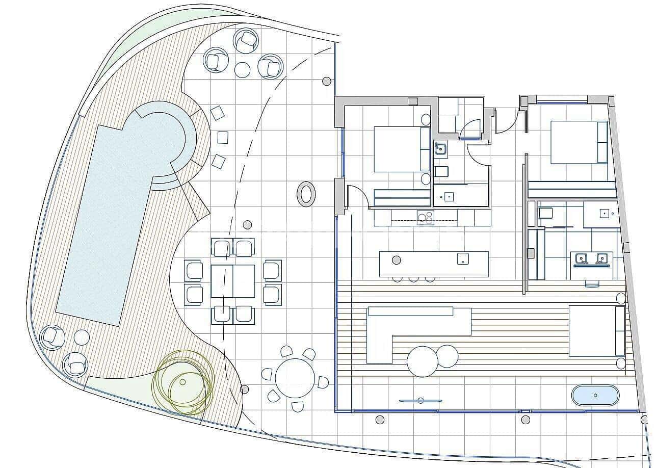 2 bedroom Flat for sale in Fuengirola with pool - € 1,190,000 (Ref: 9485020)