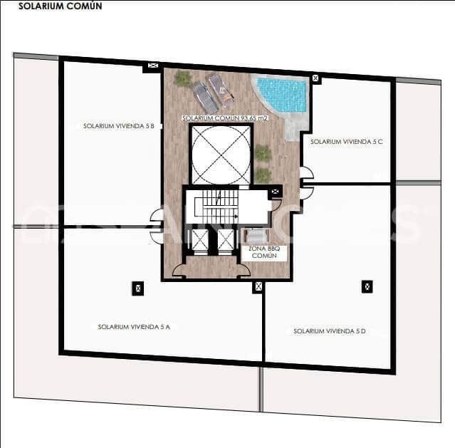 1 sovrum Lägenhet till salu i Torrevieja med pool - 200 000 € (Ref: 9485021)