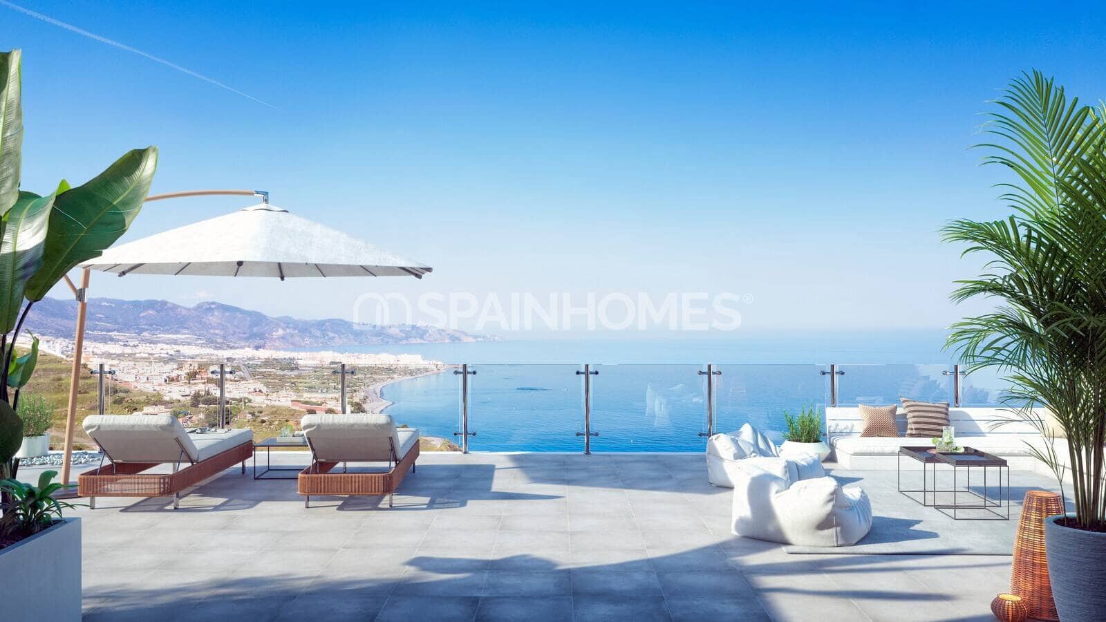 Piso de 2 habitaciones en Torrox-Costa en venta con piscina - 499.000 € (Ref: 9485023)