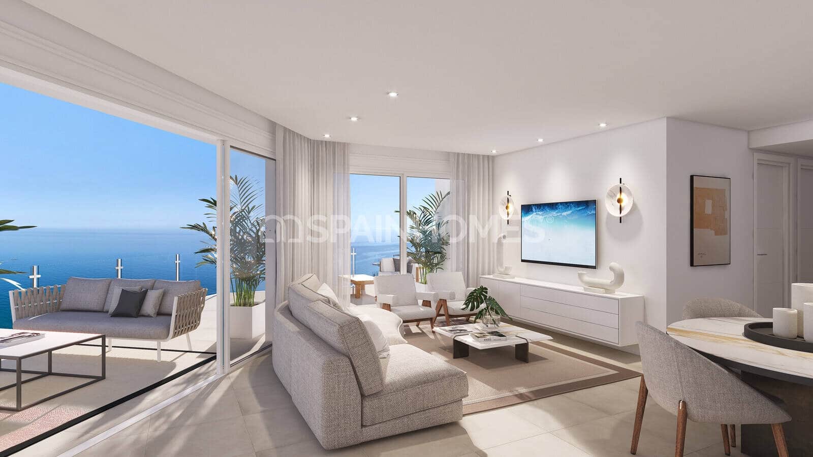 Piso de 2 habitaciones en Torrox-Costa en venta con piscina - 499.000 € (Ref: 9485023)