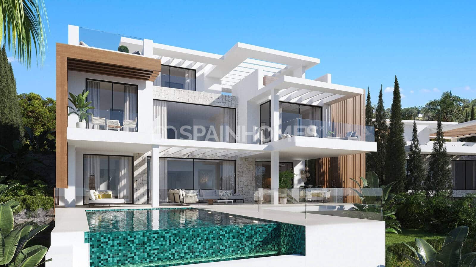 Chalet de 3 habitaciones en Estepona en venta con piscina - 2.900.000 € (Ref: 9485034)
