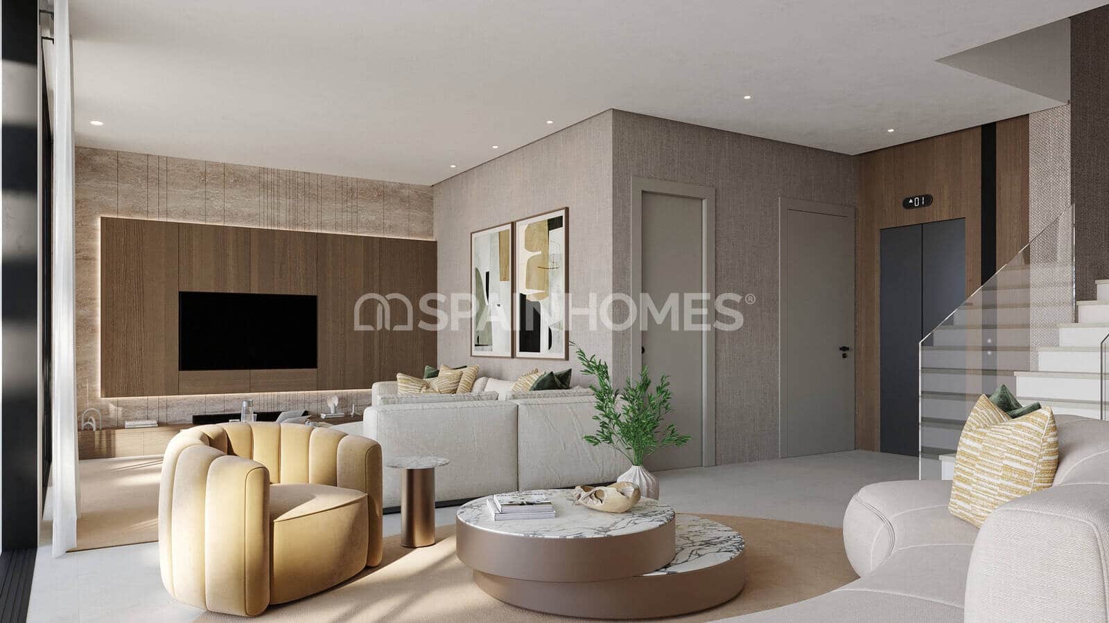 Chalet de 3 habitaciones en Estepona en venta con piscina - 2.900.000 € (Ref: 9485034)