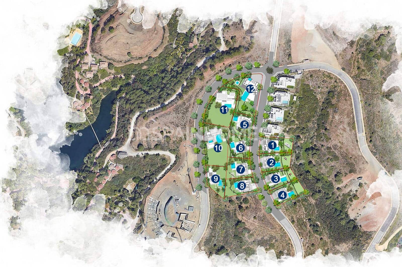 Chalet de 3 habitaciones en Estepona en venta con piscina - 2.900.000 € (Ref: 9485034)