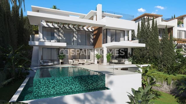 4 makuuhuone Huvila myytävänä paikassa La Concha - Resina Golf, Estepona mukana uima-altaan - 2 900 000 € (Ref: 9496626)