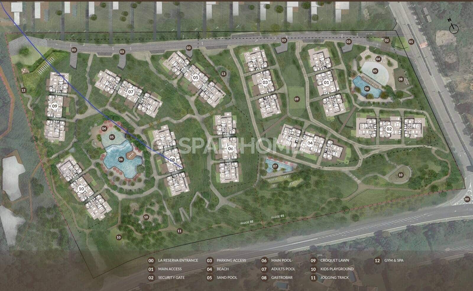 1 sovrum Lägenhet till salu i Sotogrande med pool - 850 000 € (Ref: 9581365)