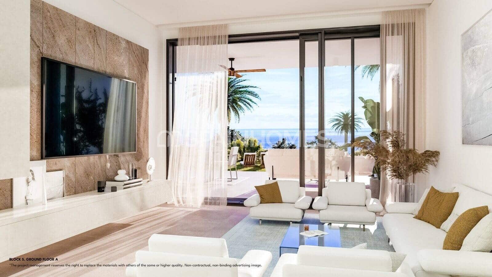 2 bedroom Flat for sale in Fuengirola with pool - € 499,000 (Ref: 9673727)